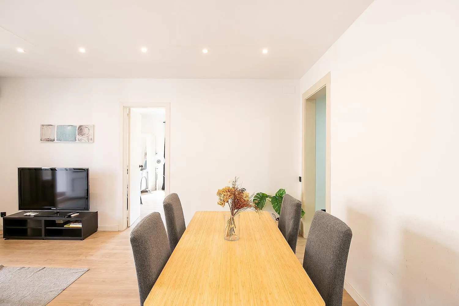 Beautiful Apartment With Terrace In Barcelona Spanyolország